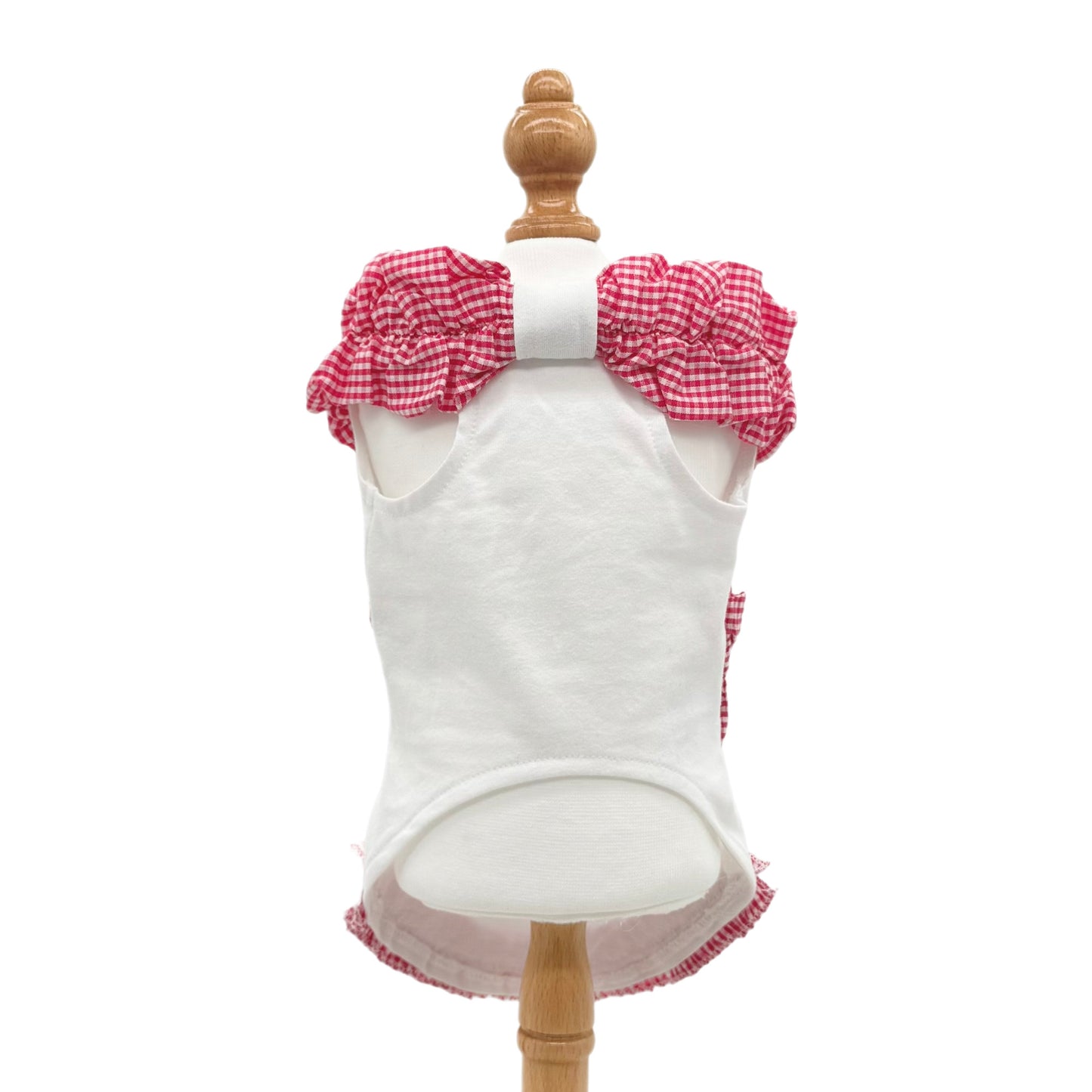 MoriMori Tops -gingham- Red