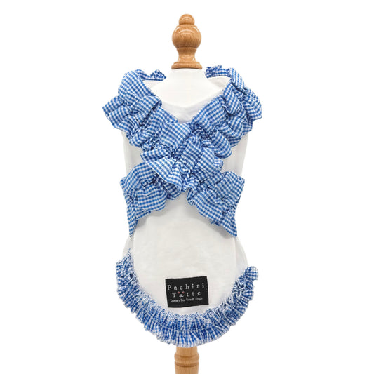 MoriMori Tops -gingham- Blue